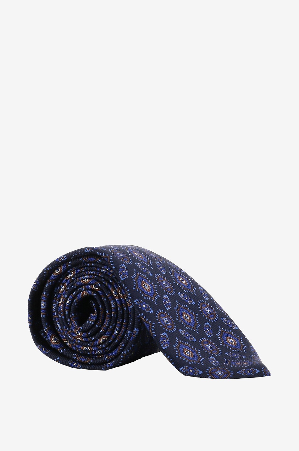 KITON Printed silk twill tie Men MULTI COLOURED 1