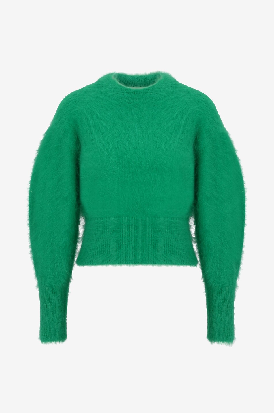 ULLA JOHNSON Pullover mit Rundhalsausschnitt aus Angora Emira Damen GRÜN 1