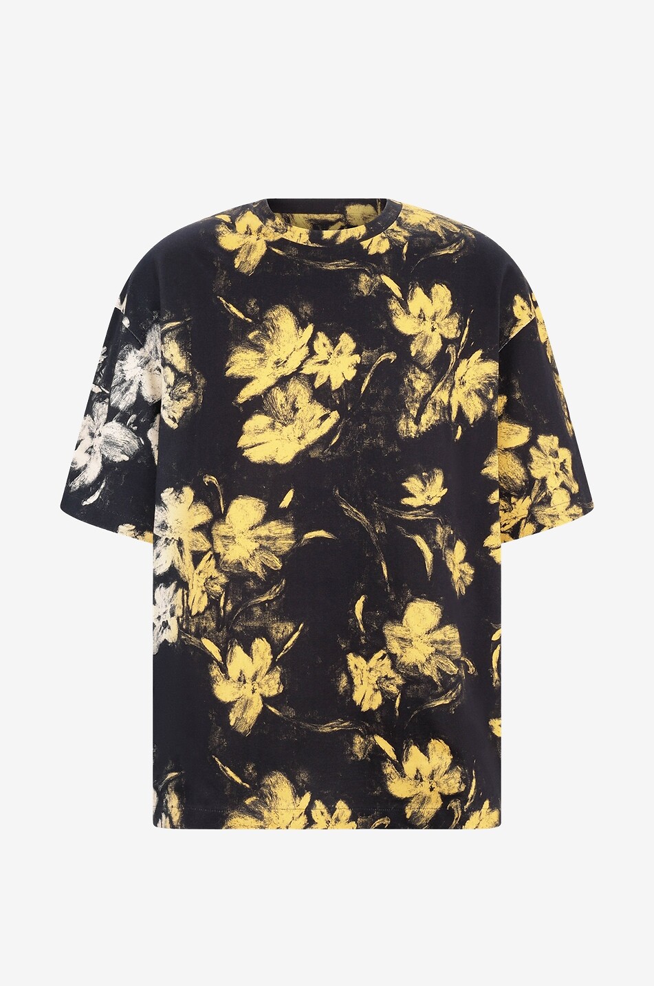 T-shirt ample imprimé fleurs All-Over