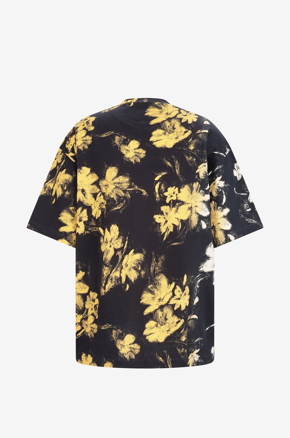 All-Over floral print loose short-sleeved T-shirt