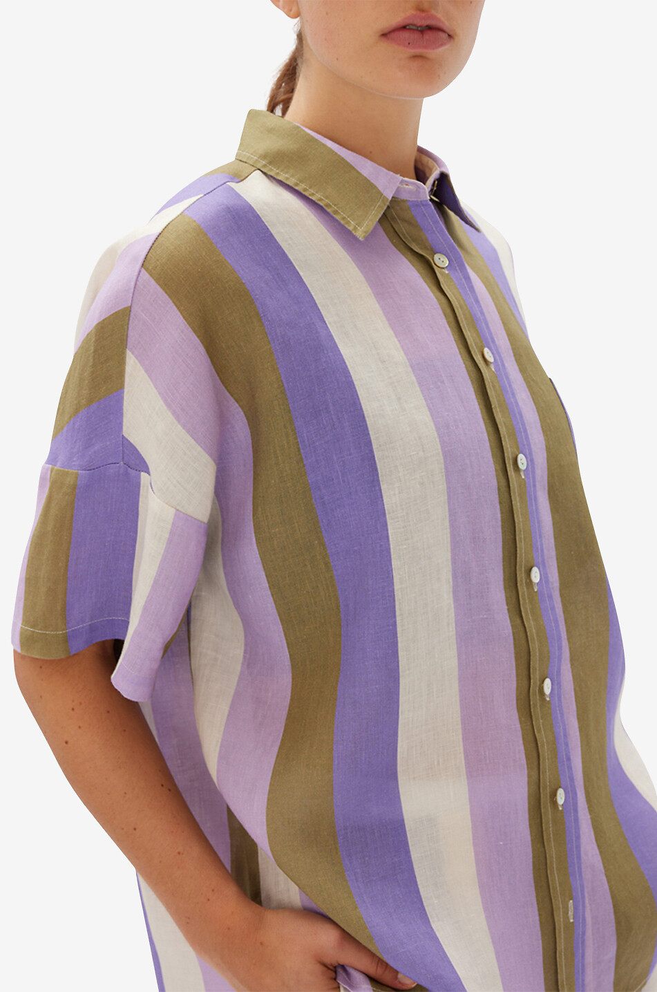 LMND Marala short-sleeved shirt Women MULTI COLOURED 6