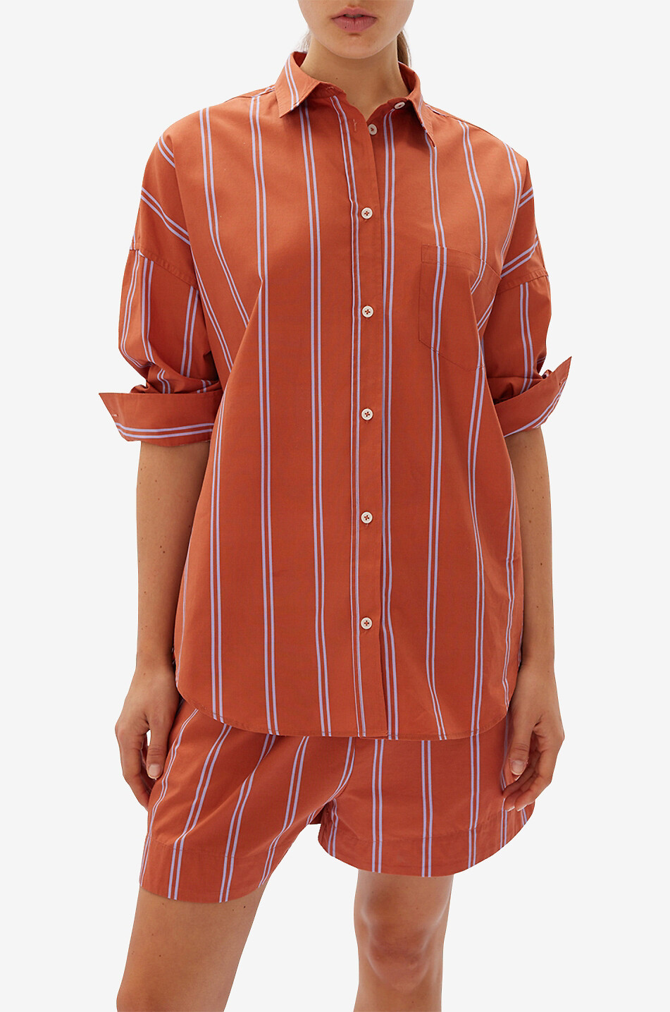 LMND Chemise à manches longues Chiara Femme MULTICOLORE 3