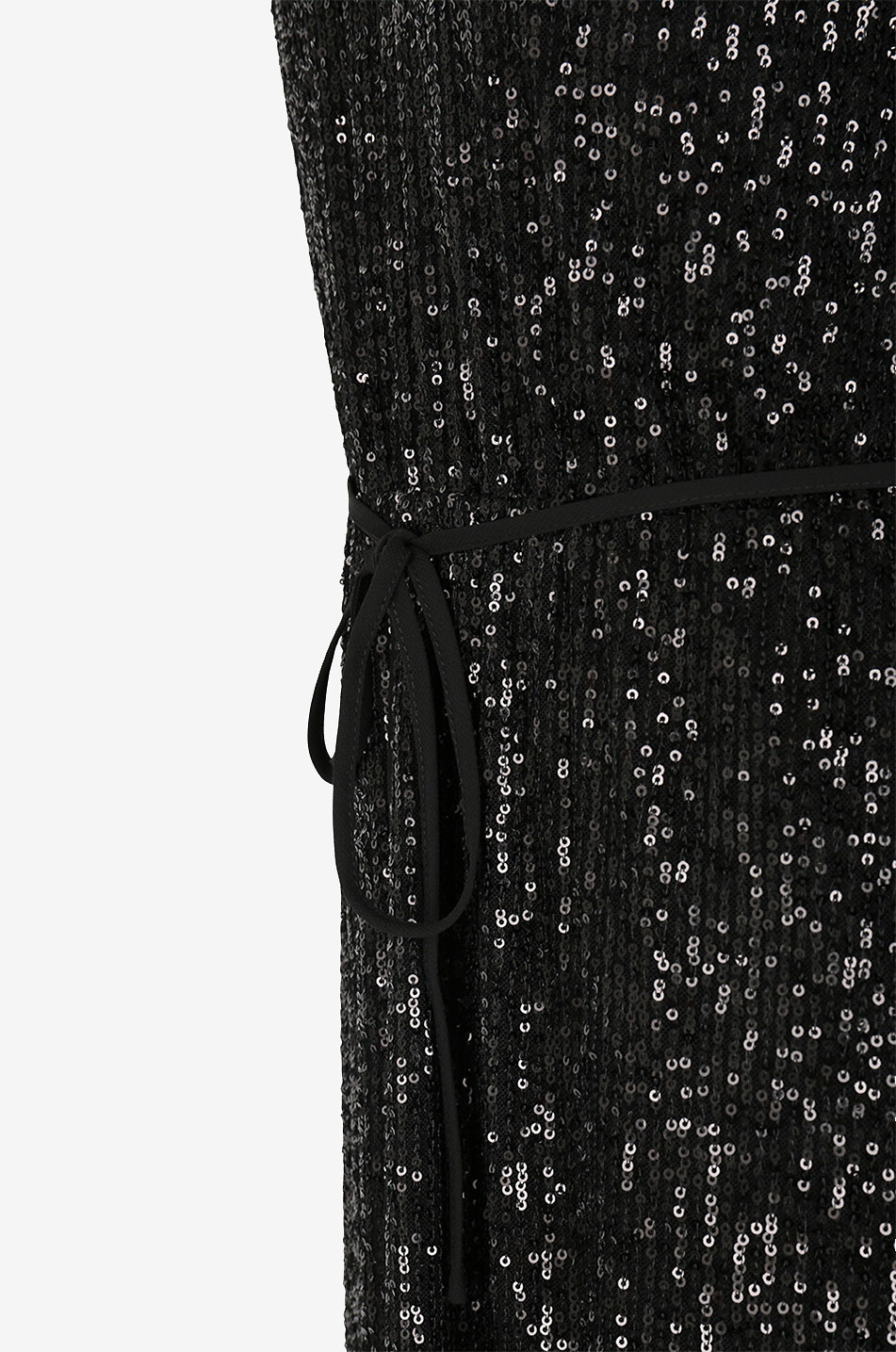 TWINSET Sequin midi dress Women BLACK 3
