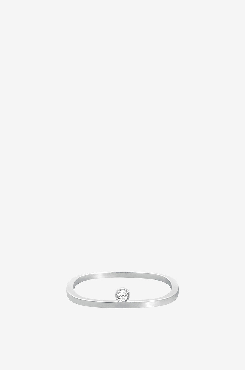 VANRYCKE Charlie white gold and diamond ring Women WHITE 1