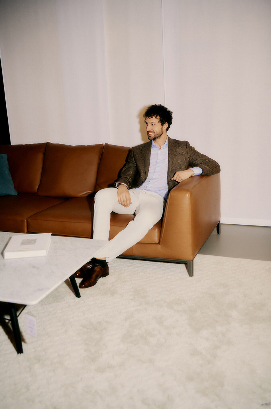 Gate 7R glen check blazer