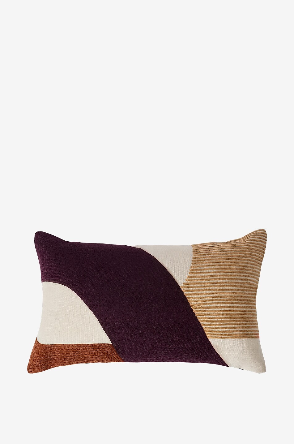 Rechteckiges Kissen aus Baumwolle Azimut