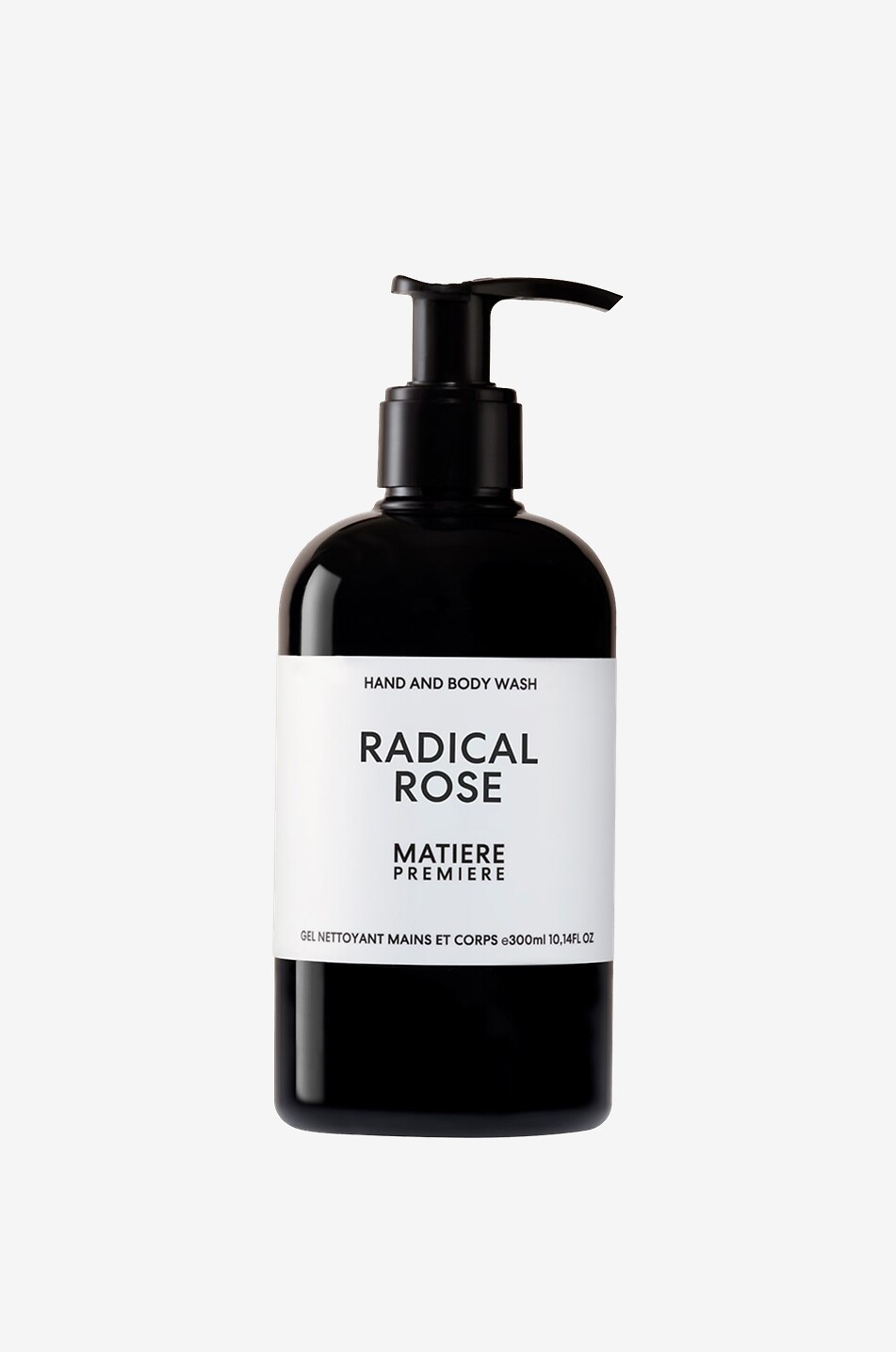 MATIERE PREMIERE Gel nettoyant mains et corps Radical Rose - 300 ml Unisexe Incolore 1