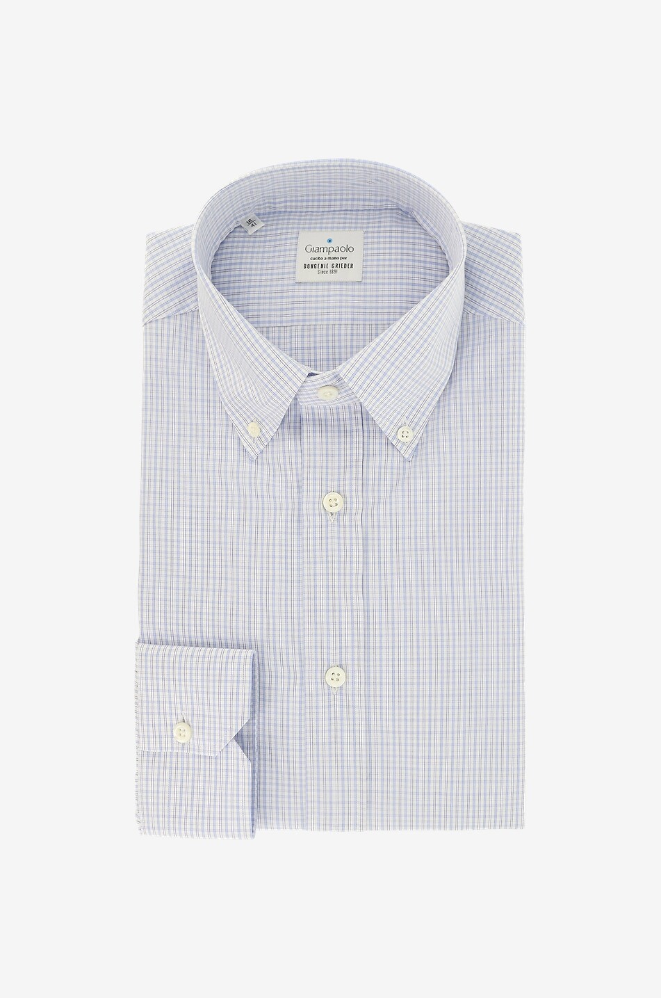 Kariertes Langarm-Hemd