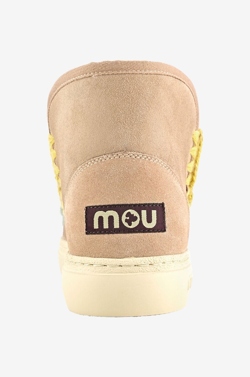MOU Bottines chaudes en daim Eskimo Sneaker Rainbow Stitching Femme MULTICOLORE 4