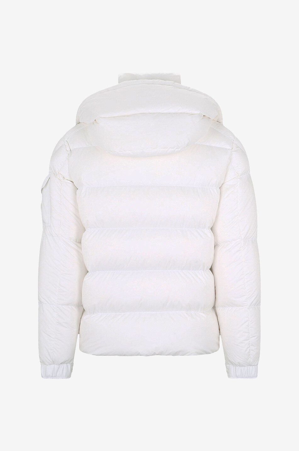 MONCLER Kurze Daunenjacke mit Kapuze Vezere Herren WEISS 2