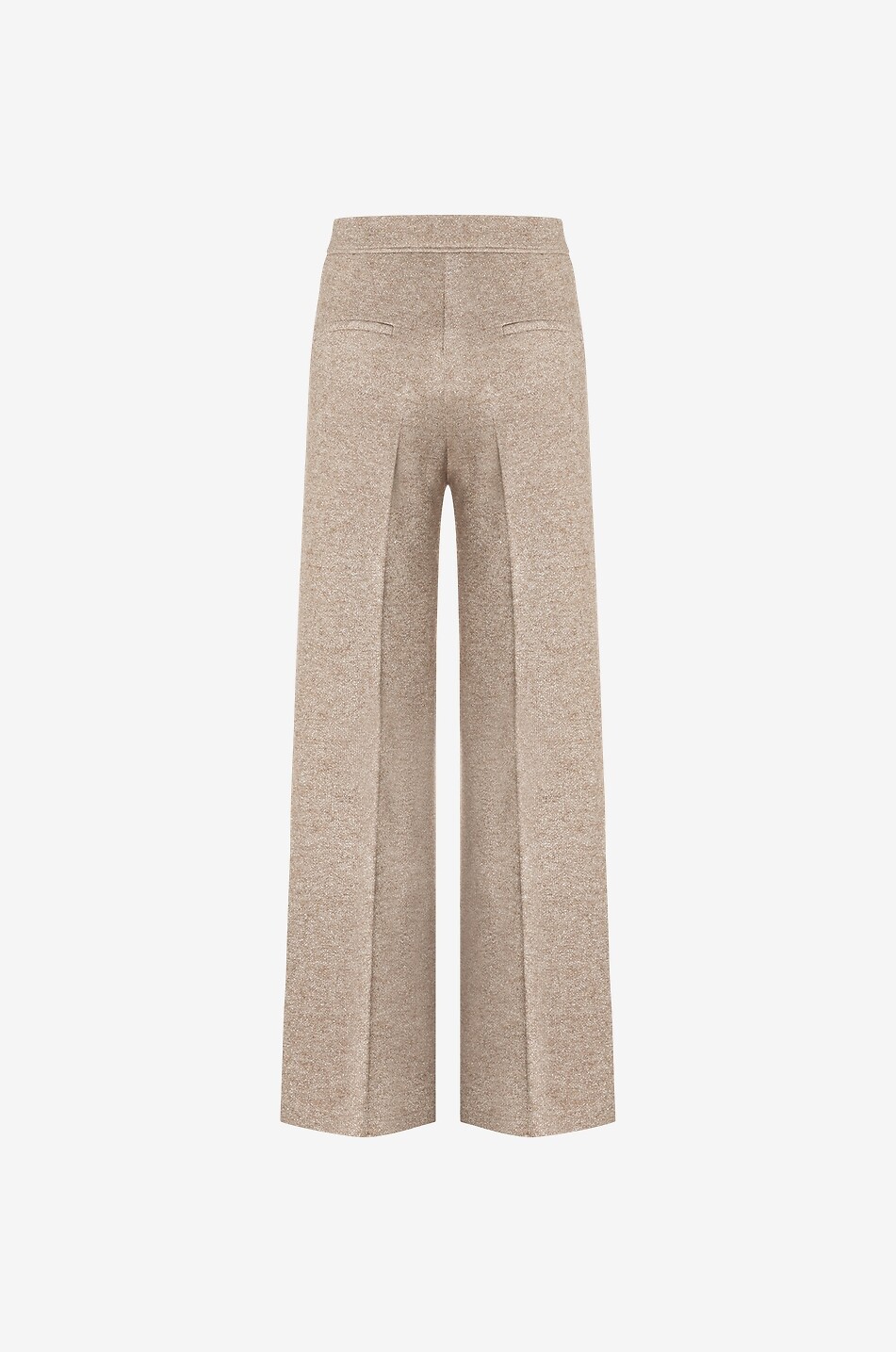 CAMBIO Pantalon large en maille scintillante Ava Femme BEIGE 2