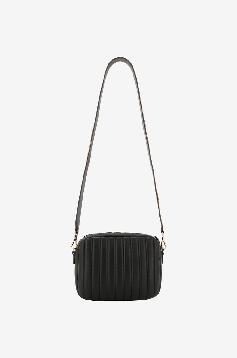 BALZAC PARIS Gesteppte Camera-Tasche aus Leder César Damen SCHWARZ 5