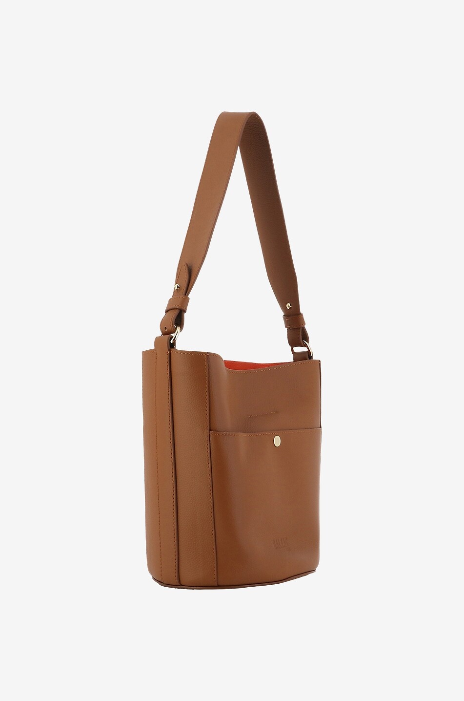 BALZAC PARIS Bucket-Tasche aus genarbtem Leder Sofia Damen HELLBRAUN 2