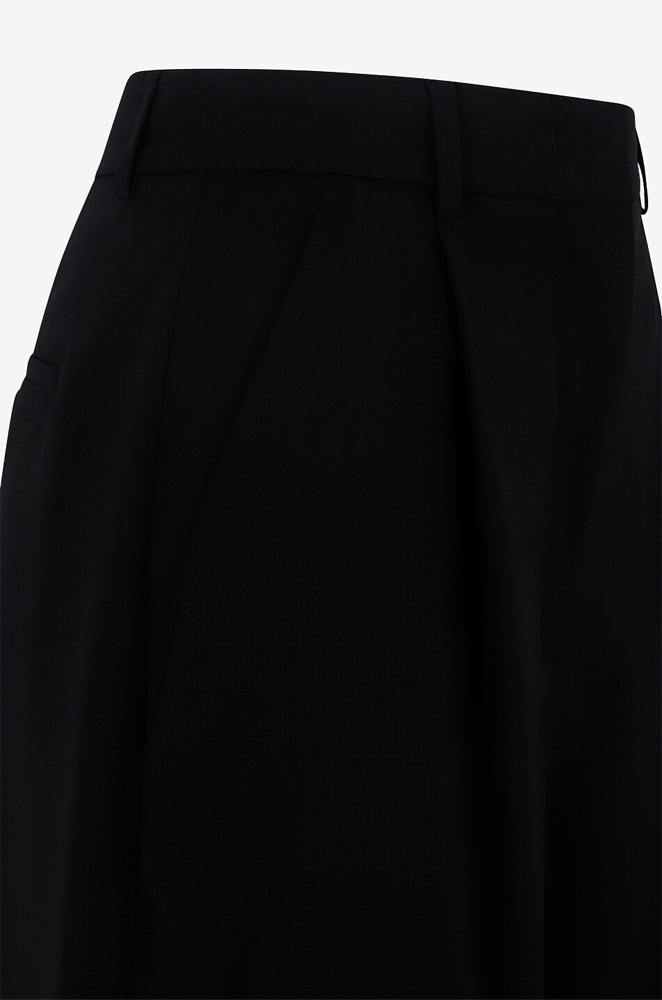 WEEKEND MAX MARA Short large en laine Belbo Femme NOIR 3