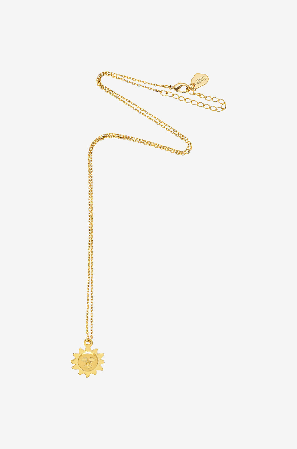 ESTELLA BARTLETT Collier avec pendentif visage de soleil Femme DORE 1