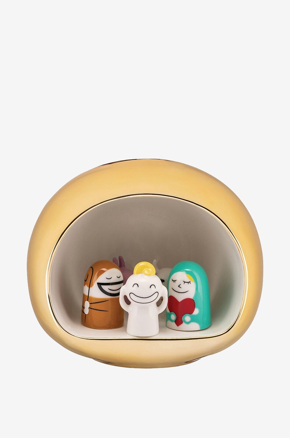ALESSI Presepe Christmas Nativity Scene in porcelain Home MULTI COLOURED 1