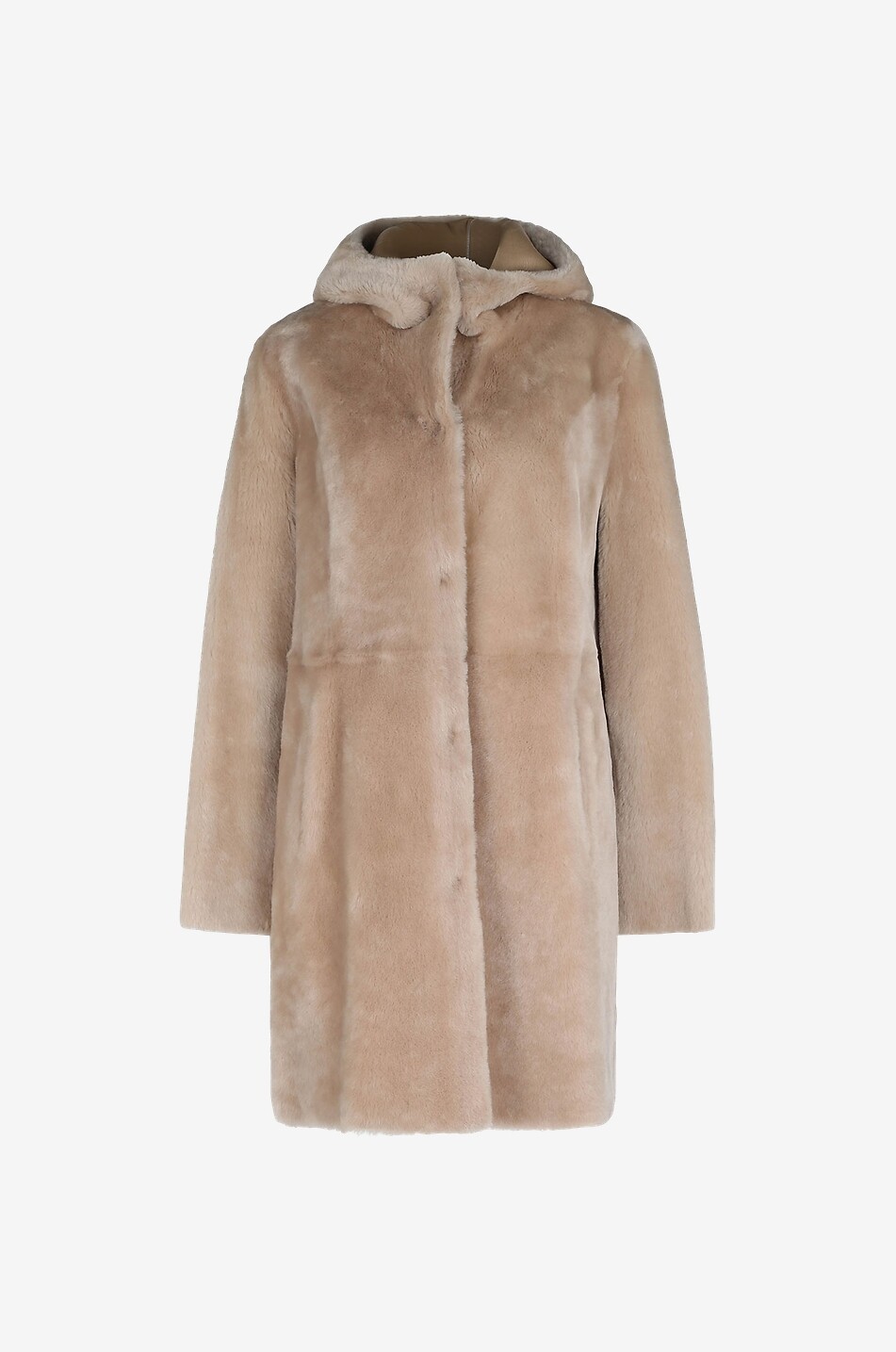 ARMA Manteau réversible en peau lainée Sama Femme CAMEL 1