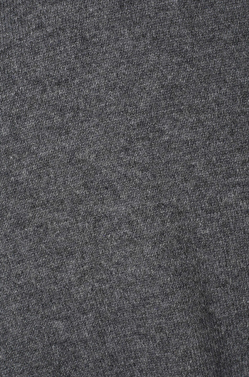 GRAN SASSO Kaschmirpullover mit V-Ausschnitt Herren MITTELGRAU 3