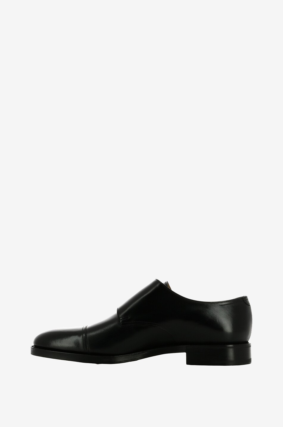 JOHN LOBB Mocassins à double boucle William Homme NOIR 3