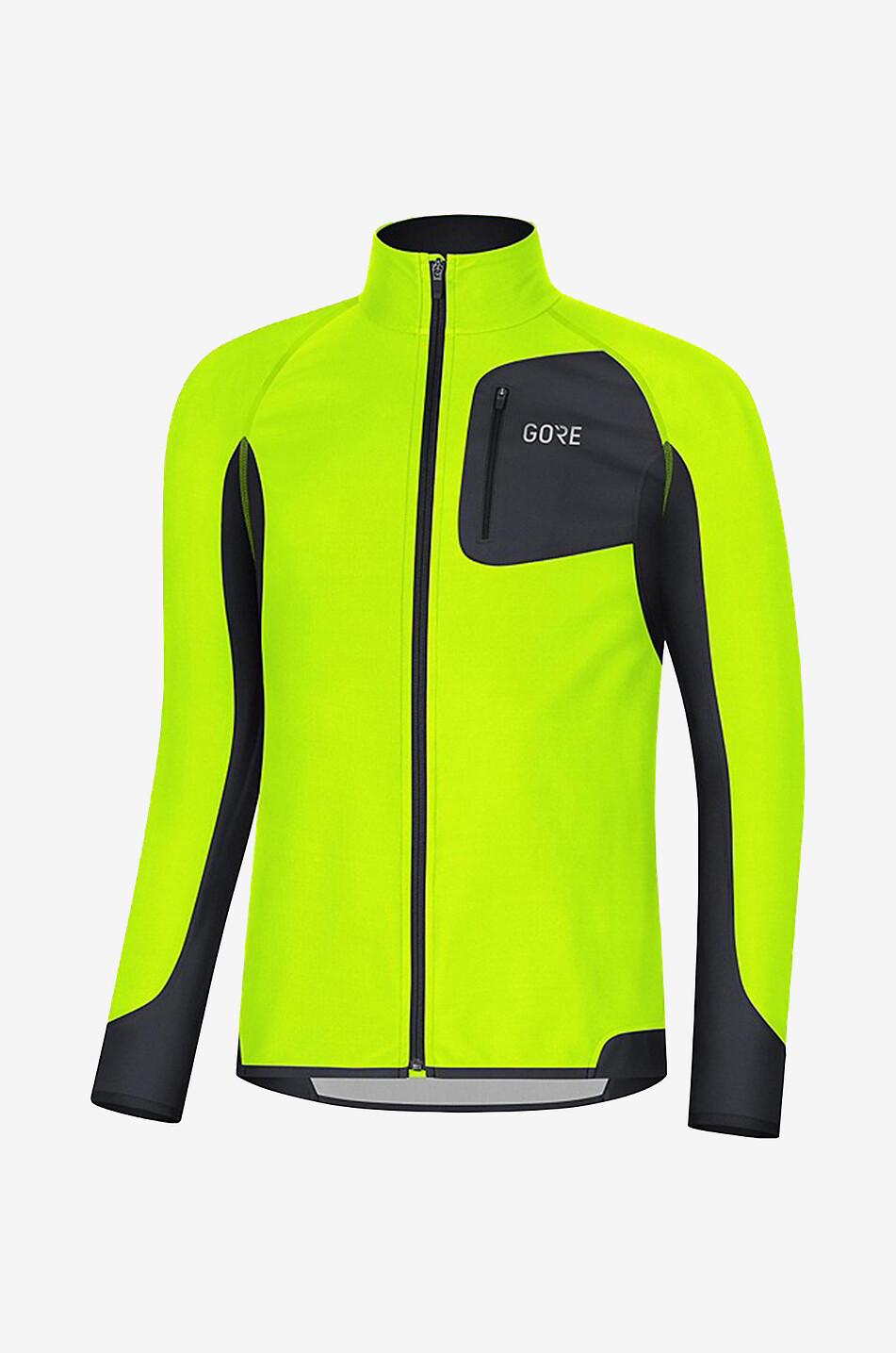 GORE R3 Partial GORE WINDSTOPPER running shirt Men YELLOW 1