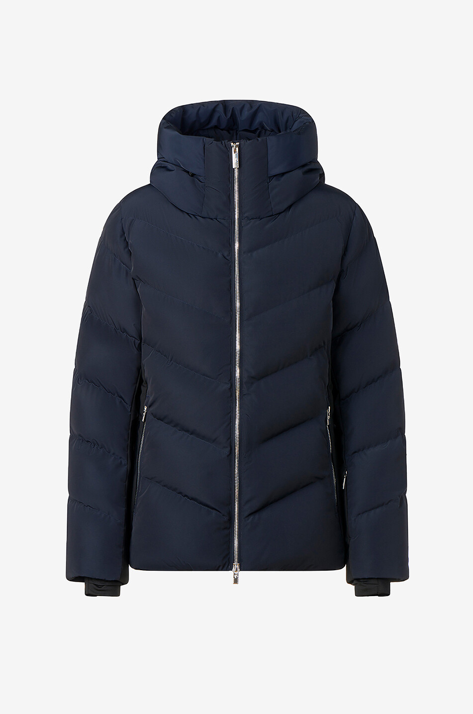 FUSALP Delphine II cinched quilted ski jacket Women DARK BLUE 1