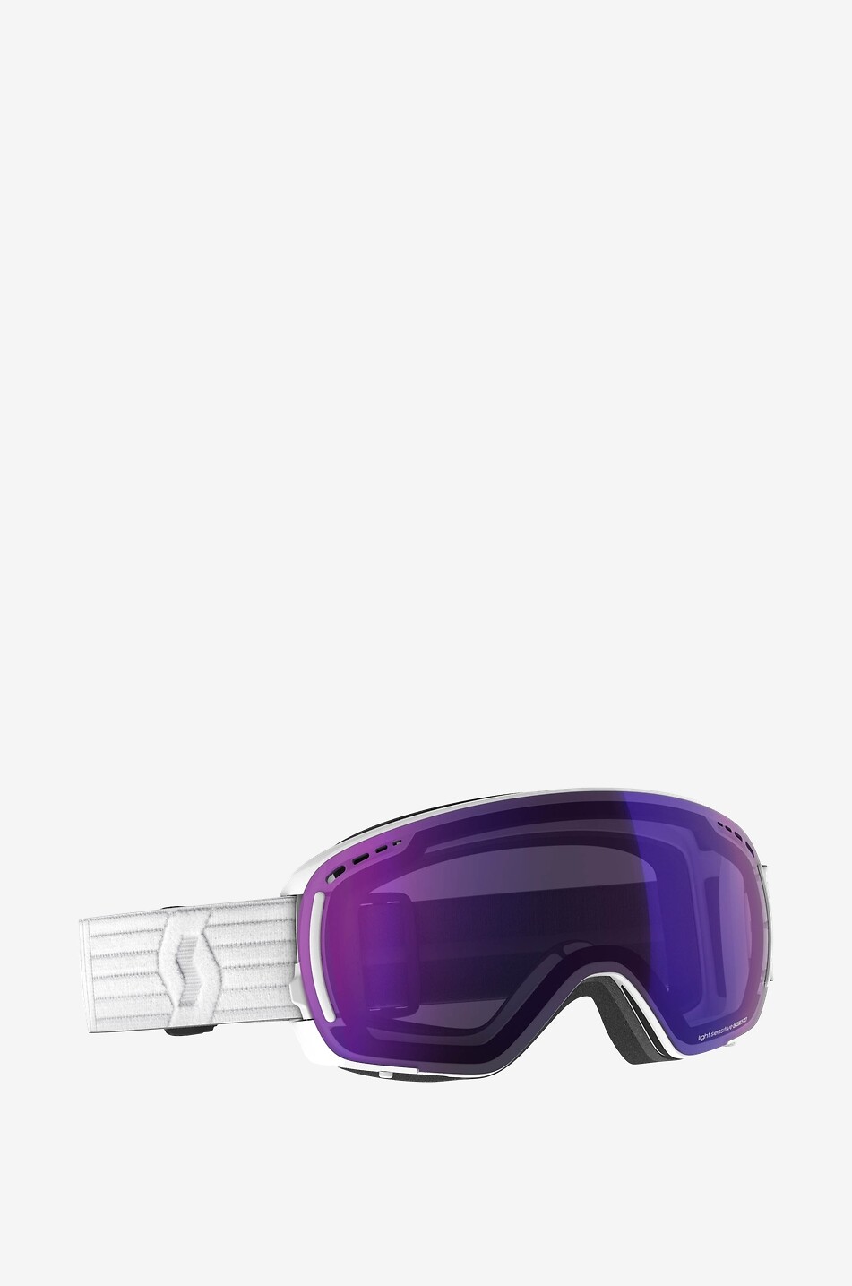 SCOTT Skibrille LCG COMPACT LIGHT SENSITIVE Damen WEISS 1