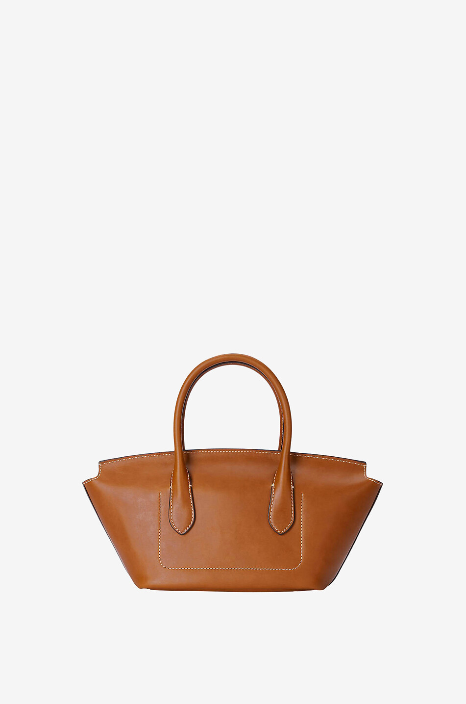 POLO RALPH LAUREN Sac à bandoulière en cuir lisse à fermoir rotatif Femme CAMEL 4