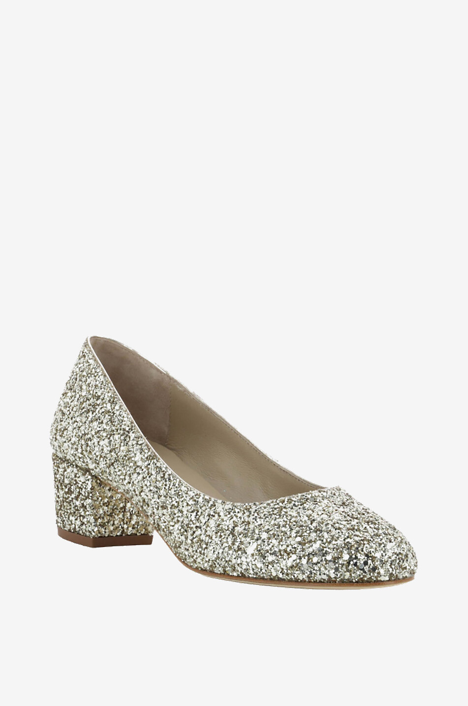 Escarpins en cuir et paillettes Heel Ballerina 40