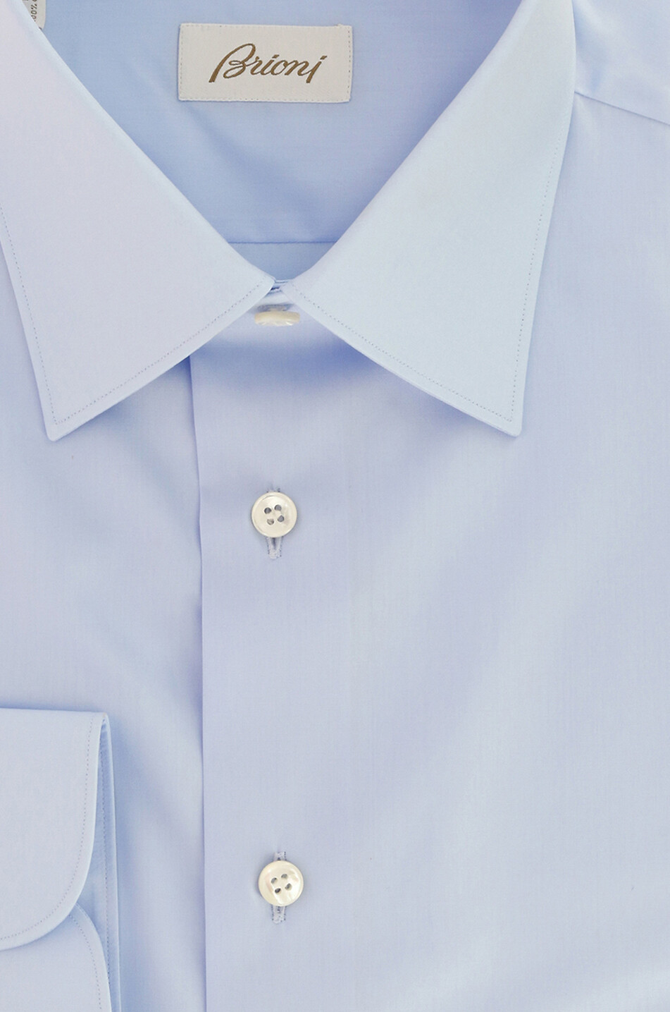 BRIONI Langärmliges Baumwollhemd Herren HELLBLAU 2