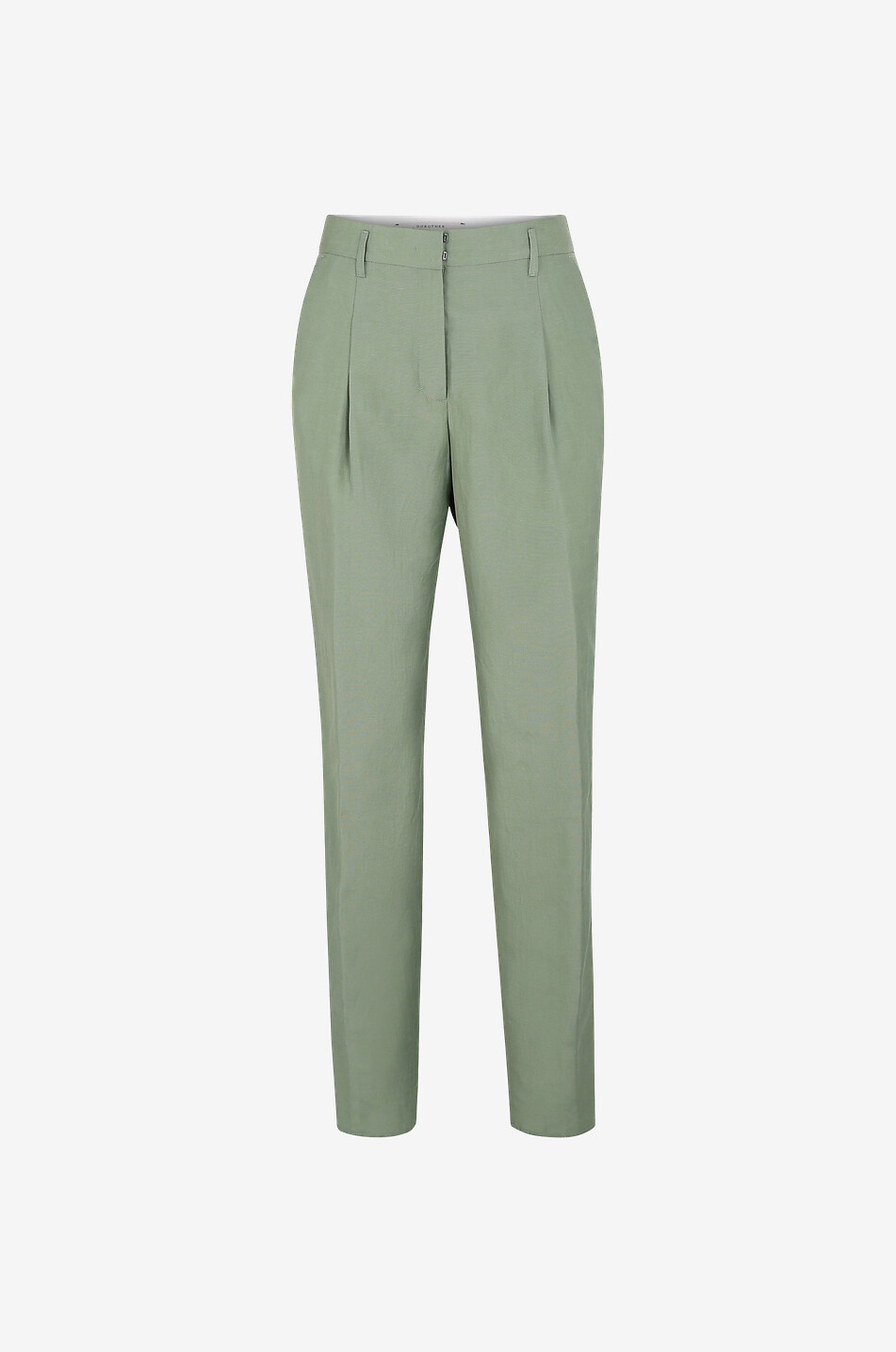 DOROTHEE SCHUMACHER Summer Cruise cropped linen trousers Women LIGHT GREEN 1