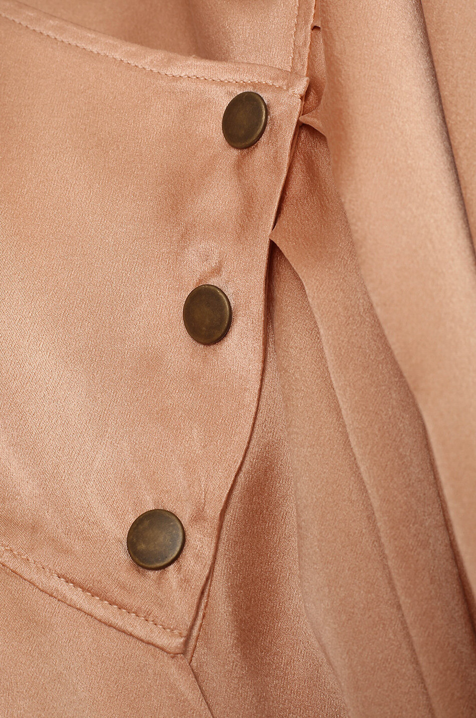 FORTE FORTE Robe longue en soie Femme BEIGE 3