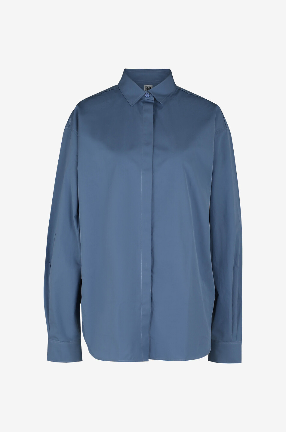 TOTEME Chemise manches longues coton biologique Femme BLEU 1