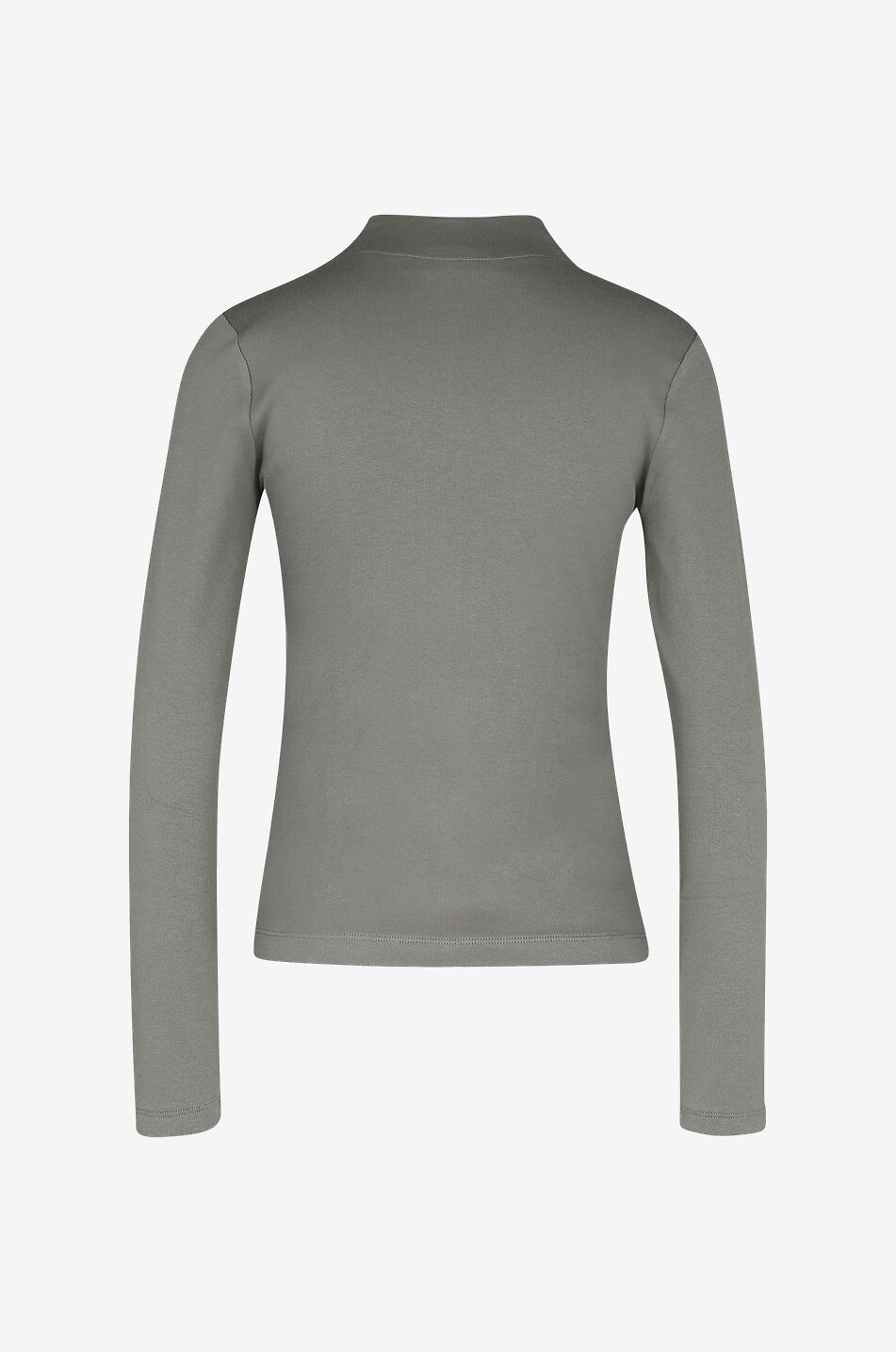 FABIANA FILIPPI Ripp-Jersey-Top in 2-in-1-Optik Damen GRÜN 2