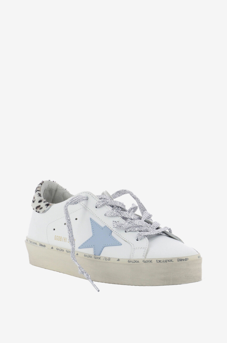 Niedrige Schnürsneakers aus Vintage-Leder Superstar