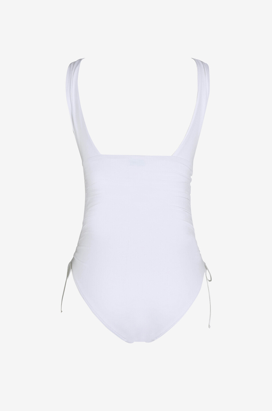 MELISSA ODABASH Chile Lycra one-piece swimsuit Women WHITE 2