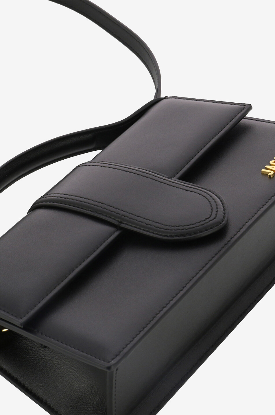 JACQUEMUS Handtasche aus Glattleder Le Grand Bambino Damen SCHWARZ 6