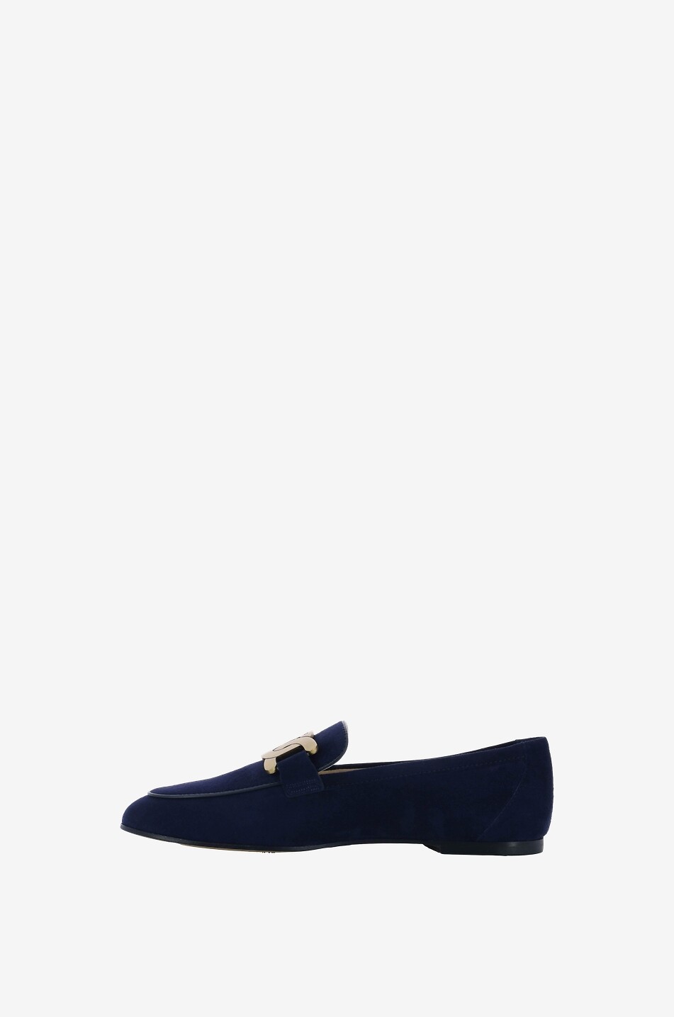 TOD'S Mokassins aus Wildleder mit Kettendetail Kate Damen DUNKELBLAU 3
