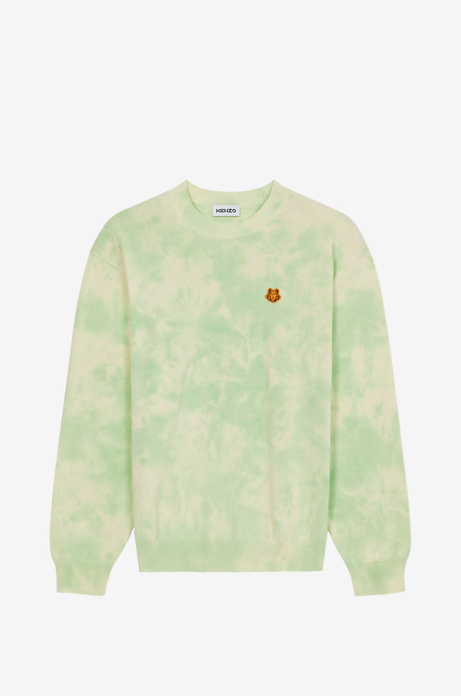 Feiner Pullover mit Tie-Dye-Print Tiger Crest