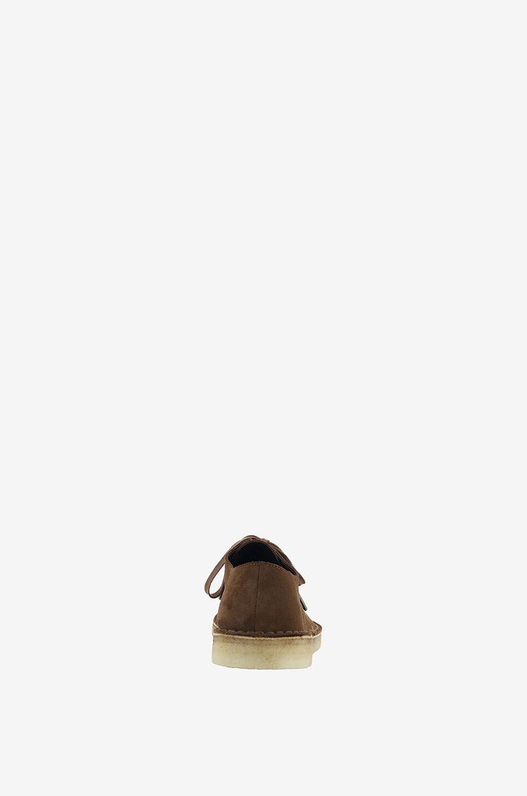CLARKS ORIGINALS Chaussures à lacets en daim Desert Khan Homme BEIGE 4