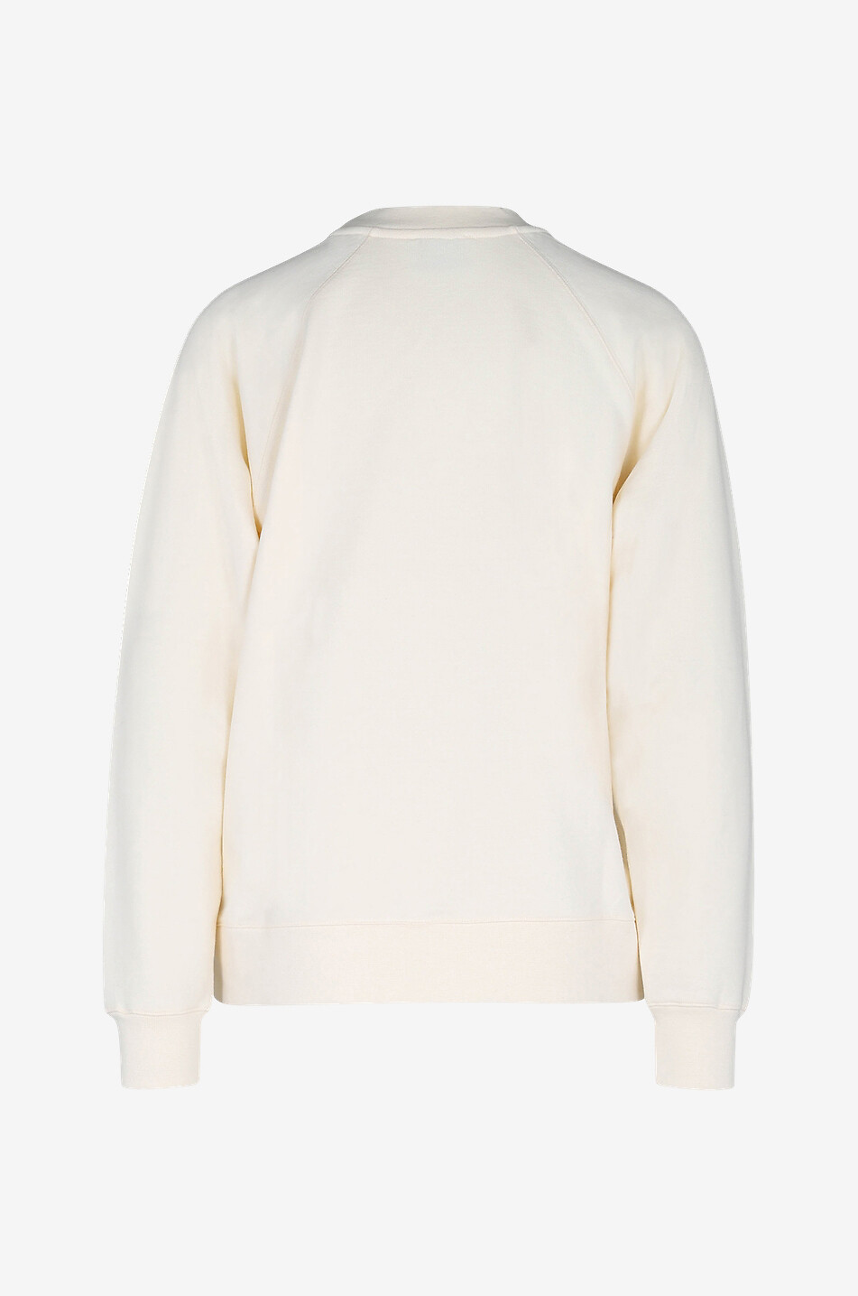 BARRIE Sweatshirt aus Baumwolle mit Jacquard-Patch Damen SCHWARZ 2