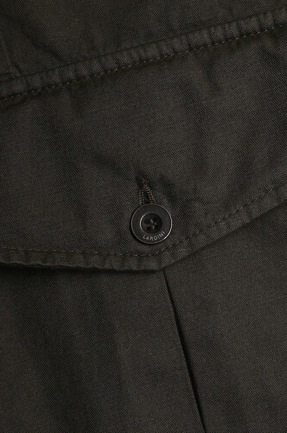 Cargohose aus Baumwollgabardine