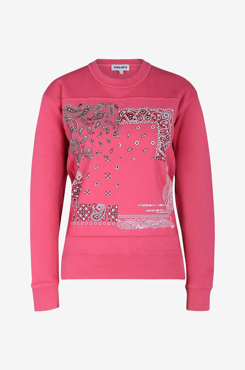 Rundhalssweatshirt Bandana