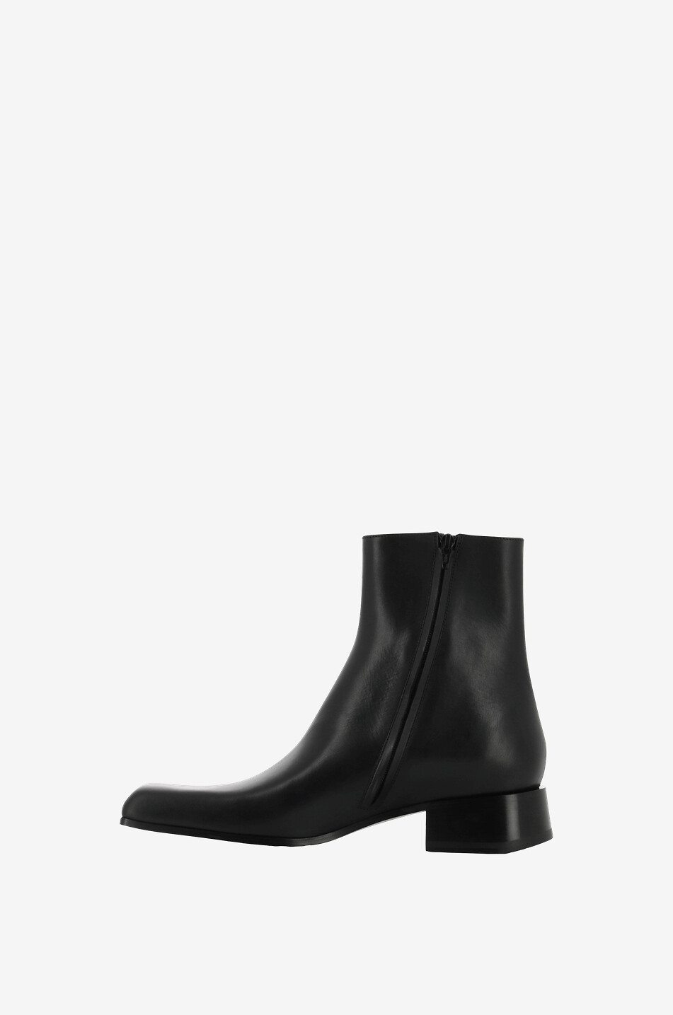 Work Bootie square toe calfskin ankle boots BALENCIAGA Bongenie Outlet