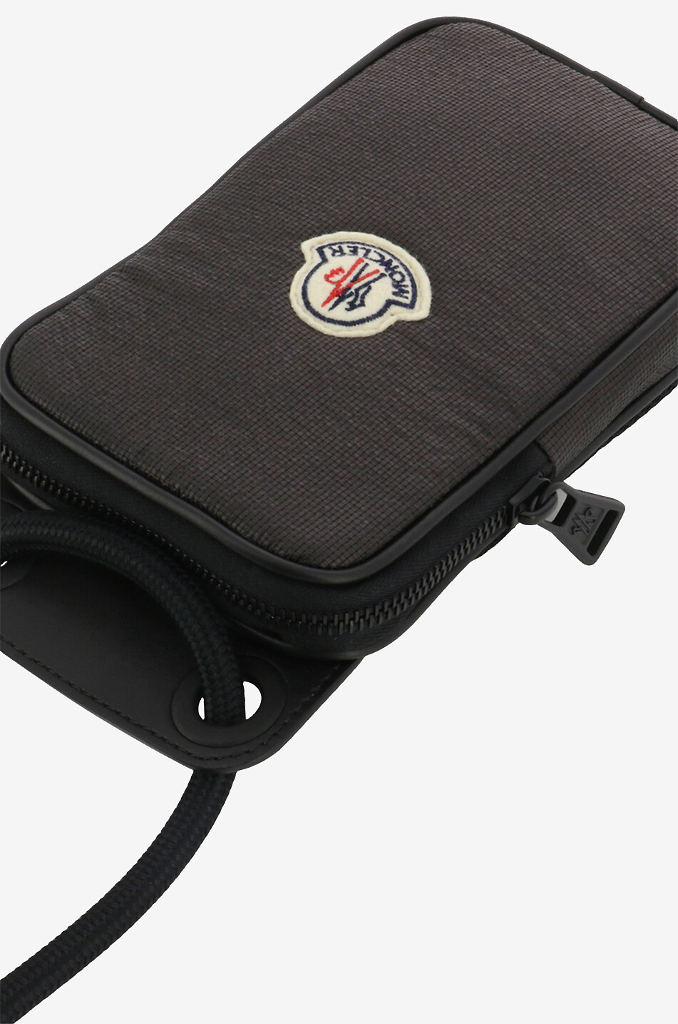 Rooster logo ripstop and leather phone case