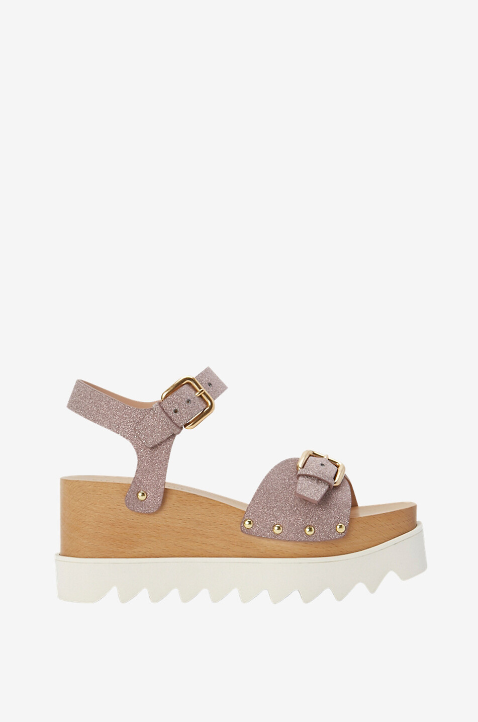 Glitter-Keilsandalen Elypse