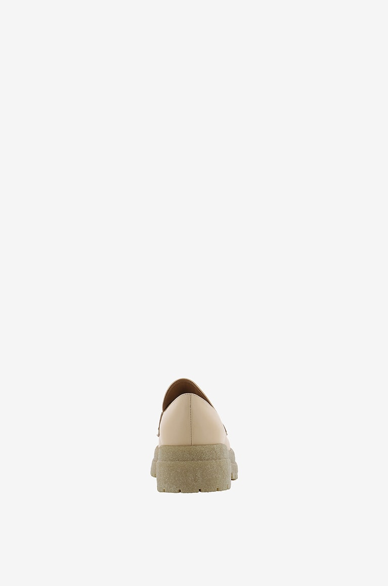 ATP ATELIER Mokassins aus Kalbsleder Voghera Damen BEIGE 4