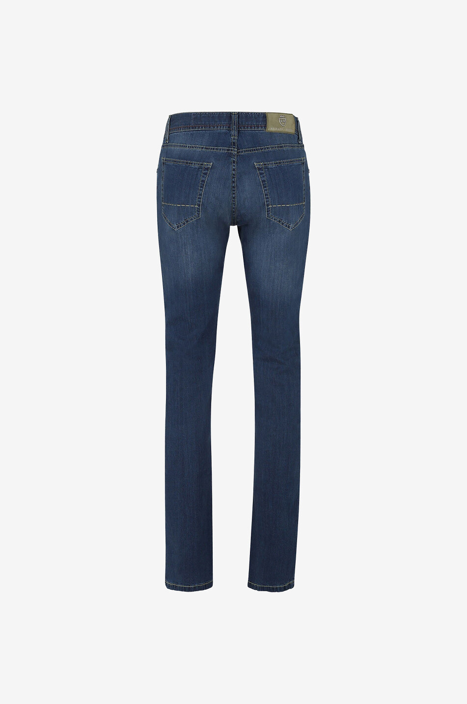 RICHARD J. BROWN Tokio cotton blend slim-fit jeans Men MEDIUM BLUE 2
