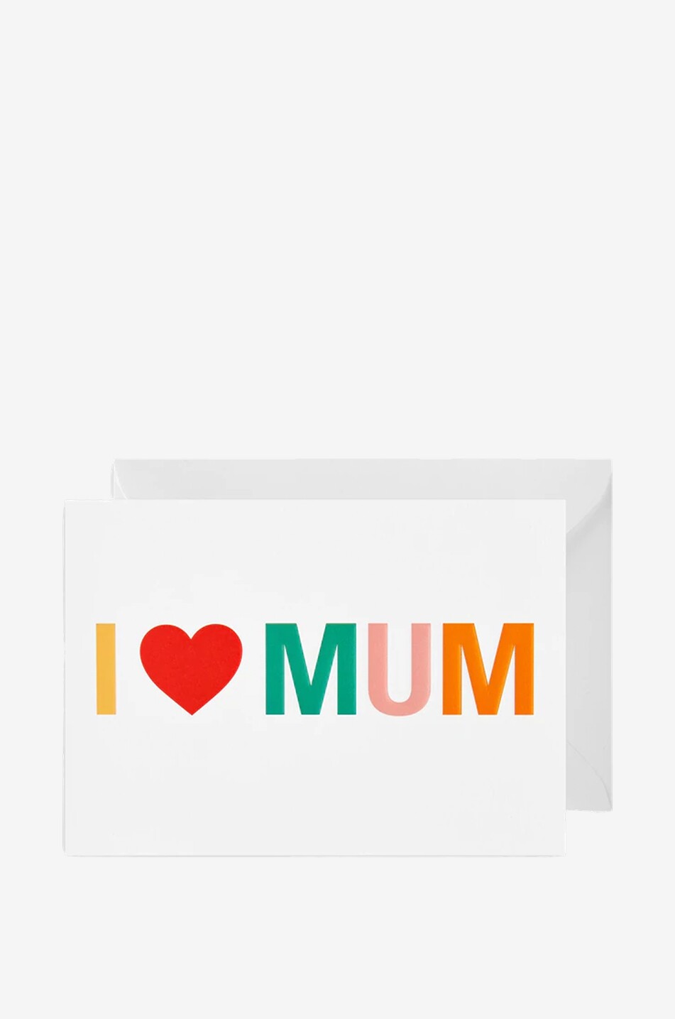 Carte de voeux Postco I Love Mum