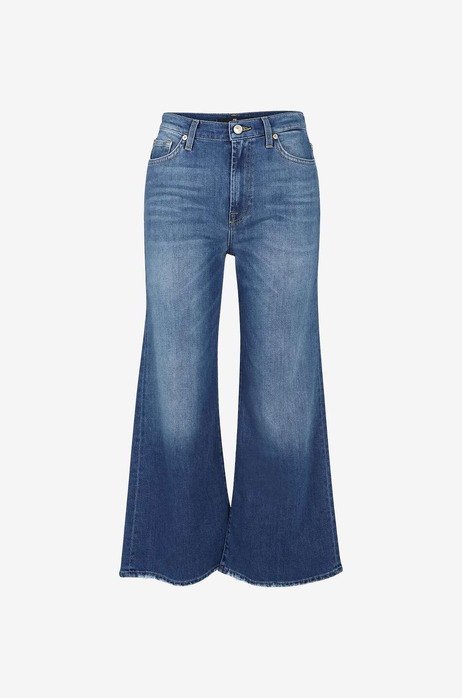 Jo cropped straight jeans, raindrop