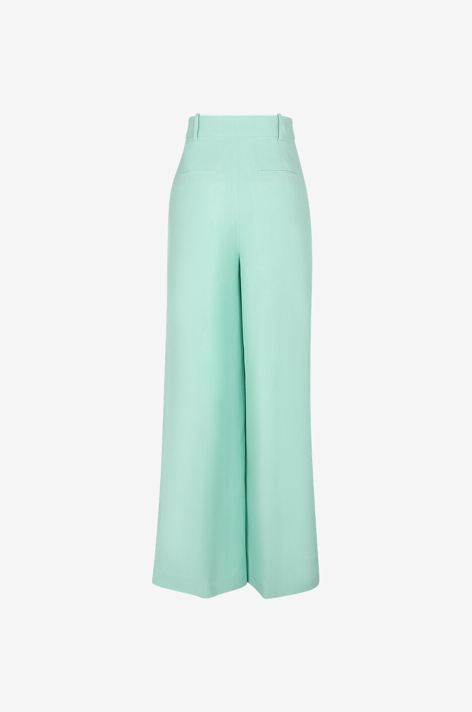 Pantalon large en viscose et lin Menak